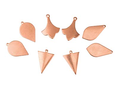 Copper Blanks Mixed Set, Mixed     Drops - Standard Image - 1