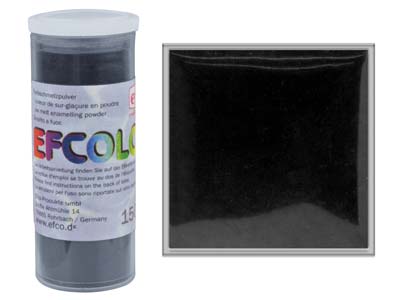 Efcolor Enamel Black 10ml