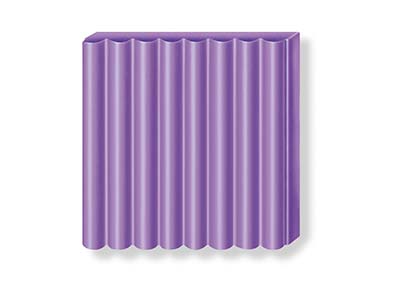 Fimo Effect Purple Translucent 57g Polymer Clay Block Fimo Colour     Reference 604 - Standard Image - 2