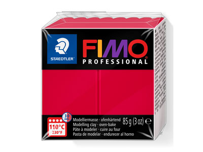 Fimo Professional Carmine 85g      Polymer Clay Block Fimo Colour     Reference 29