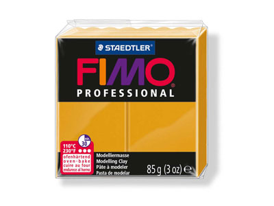 Fimo Professional Ochre 85g Polymer Clay Block Fimo Colour Reference 17 - Standard Image - 1