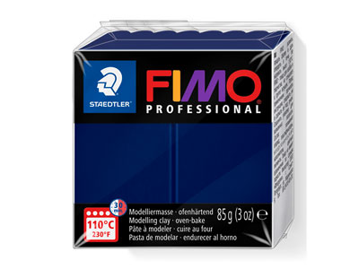 Fimo Professional Navy Blue 85g    Polymer Clay Block Fimo Colour     Reference 34 - Standard Image - 1