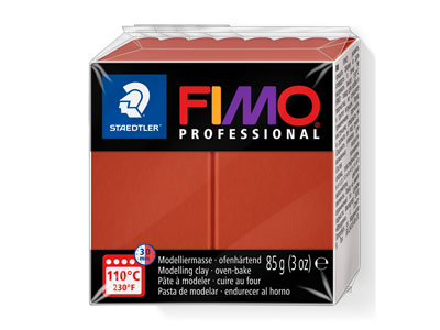 Fimo Professional Terracotta 85g   Polymer Clay Block Fimo Colour     Reference 74 - Standard Image - 1
