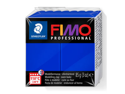 Fimo Professional Ultramarine 85g  Polymer Clay Block Fimo Colour     Reference 33 - Standard Image - 1