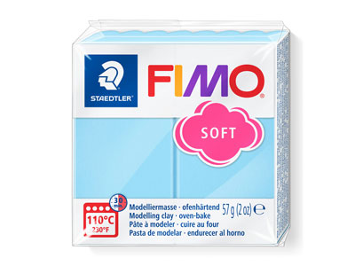 Fimo Soft Pastel Aqua 57g Polymer  Clay Block Fimo Colour Reference   305