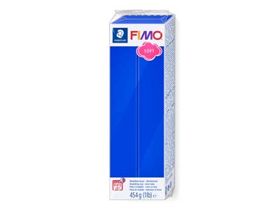Fimo Soft Brilliant Blue 454g      Polymer Clay Block Fimo Colour     Reference 33 - Standard Image - 1