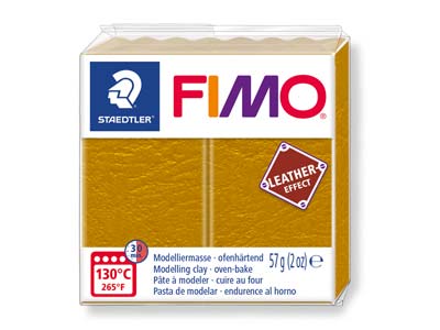 Fimo-Leather-Effect-Ochre-57g------Po...