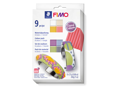 Fimo Soft Trend Colour Pack of 8,