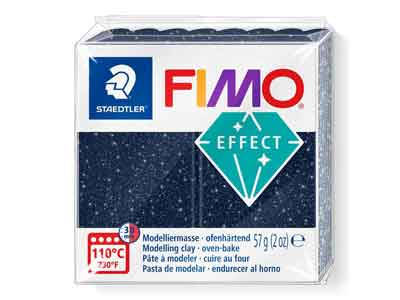 Fimo Effect Galaxy Blue 57g Polymer Clay Block Fimo Colour Reference    352 - Standard Image - 1