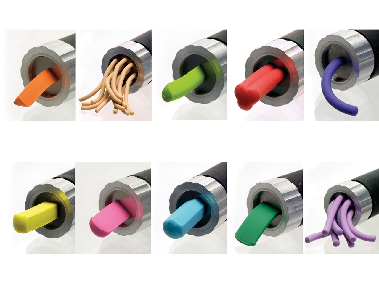 Fimo Professional Clay Extruder Tool Set With 20 Motif Discs