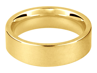 9ct Yellow Gold Easy Fit           Wedding Ring 3.0mm, Size P, 2.8g   Medium Weight, Hallmarked, Wall    Thickness 1.41mm, 100 Recycled    Gold