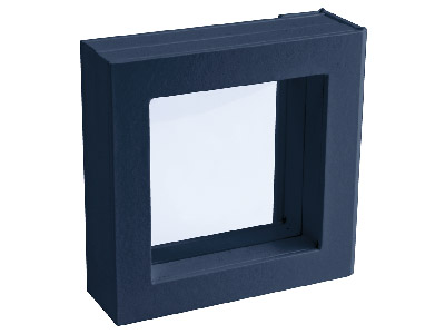 Black Medium Window Display Box - Standard Image - 2