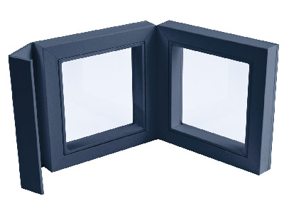 Black Medium Window Display Box - Standard Image - 3