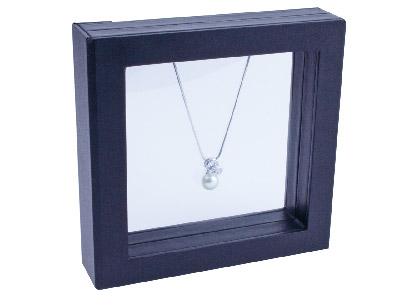 Black Large Window Display Box - Standard Image - 1