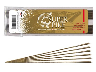 Super Pike Swiss Saw Blades Grade 0 Bundle 12 - Standard Image - 2