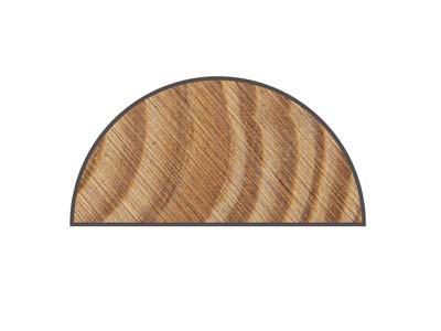 Wheatsheaf Wet And Dry Stick Half  Round, 1000 Grit - Standard Image - 4