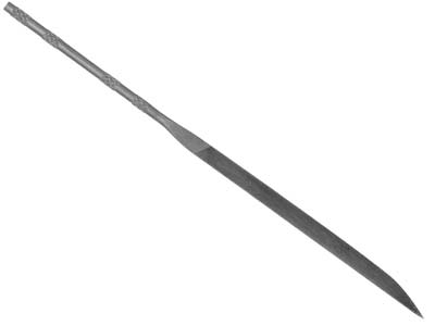 Vallorbe 160mm6 Knife Edge       Needle File, Cut 4, With Safety    Back