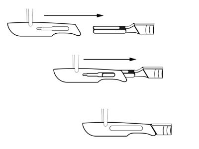 Swann Morton Scalpel Blades No.10, Pack of 5 - Standard Image - 5