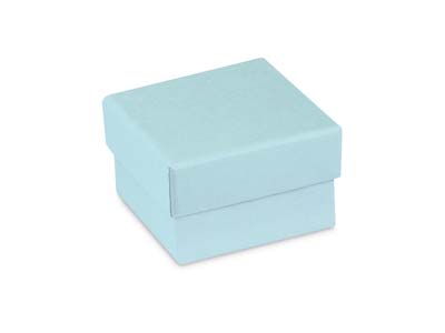 Pastel Blue Card Ring Box - Standard Image - 2