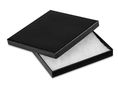 Black Card Postal Collarette Box - Standard Image - 1