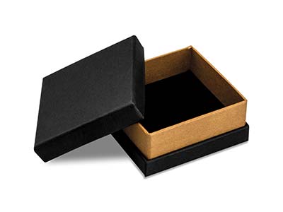 Black And Gold Metallic Small      Universal Box