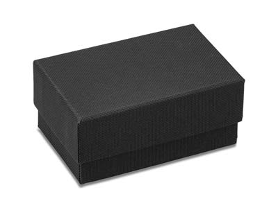 Black Value Card Cufflink Box - Standard Image - 2
