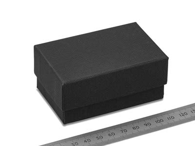 Black Value Card Cufflink Box - Standard Image - 4