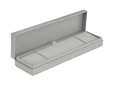 Grey Textured Eco Bracelet Box