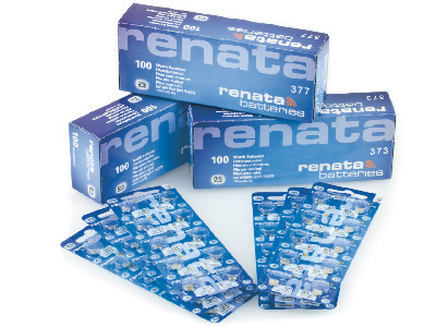 Renata Watch Battery 364, Silver   Oxide 0% Mercury, Low Drain X10 - Standard Image - 1