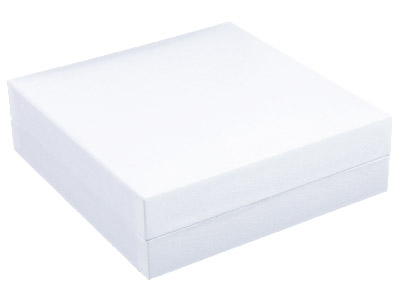 White Leatherette Universal Box - Standard Image - 2