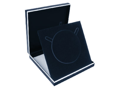 Black Monochrome Collarette Box - Standard Image - 1