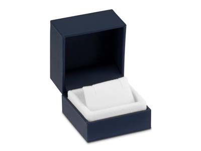 Premium-Blue-Soft-Touch-Earring-Box