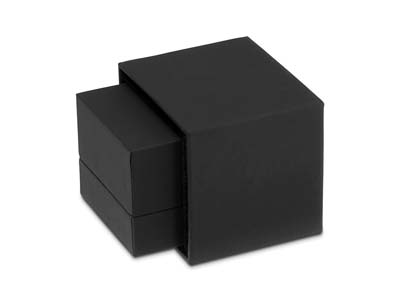 Premium Black Soft Touch Ring Box - Standard Image - 6