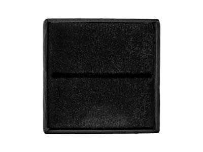 Premium Black Soft Touch Ring Box - Standard Image - 7