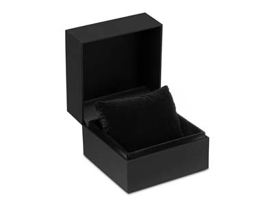 Premium Black Soft Touch Bangle Box - Standard Image - 1