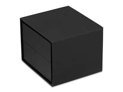 Premium Black Soft Touch Bangle Box - Standard Image - 4
