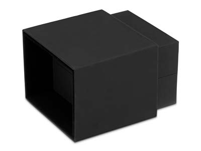 Premium Black Soft Touch Bangle Box - Standard Image - 5
