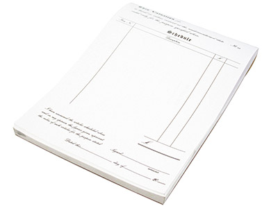 White Standard Valuation Pad