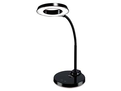 Durston LED Jewellers Halo Table   Lamp - Standard Image - 1
