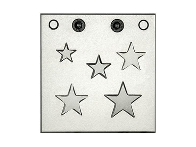 Artisan Star Shape Disc Cutter Set, 5 Sizes - Standard Image - 2