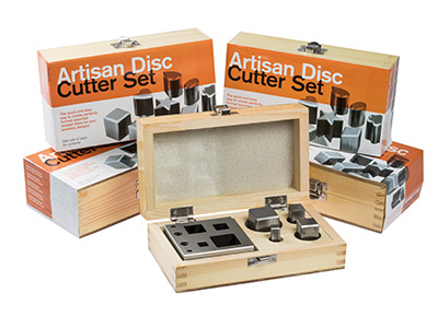 Artisan Square Shape Disc Cutter   Set, 4 Sizes - Standard Image - 6