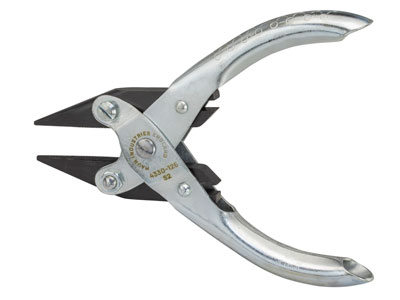 Maun Snipe Nose Pliers 125mm5     Parallel Action, With Serrated Jaws