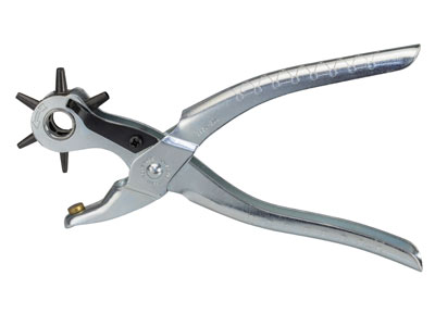 Maun Revolving Punch Pliers        210mm8 Parallel Action, With 6   Punches