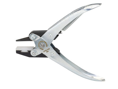 Maun Roundflat Nose Pliers        140mm5.5 Parallel Action, With   Nylon Jaw