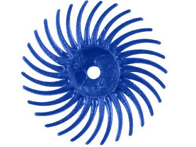 3M Radial Abrasive Disc Blue       Pack of 6 - Standard Image - 1
