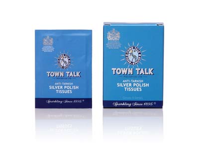 Town Talk Anti Tarnish Silver      Polish Tissues