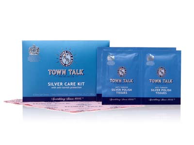 Town Talk Silver Care Kit,         Pack of 15, 4 Sachets