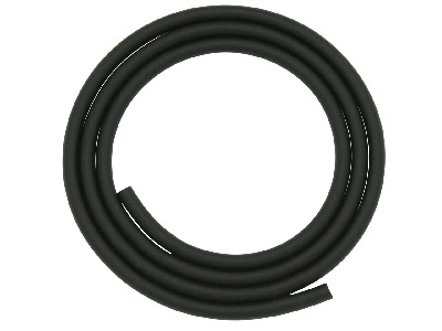 Loose Black Rubber Tube, Sold By   Metre - Standard Image - 1