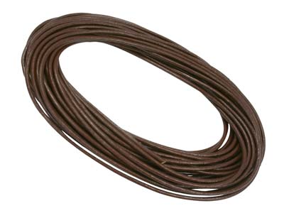 Greek Leather Cord,brown 2mmx5metre