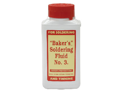 Bakers Soldering Fluid 250ml Un1840